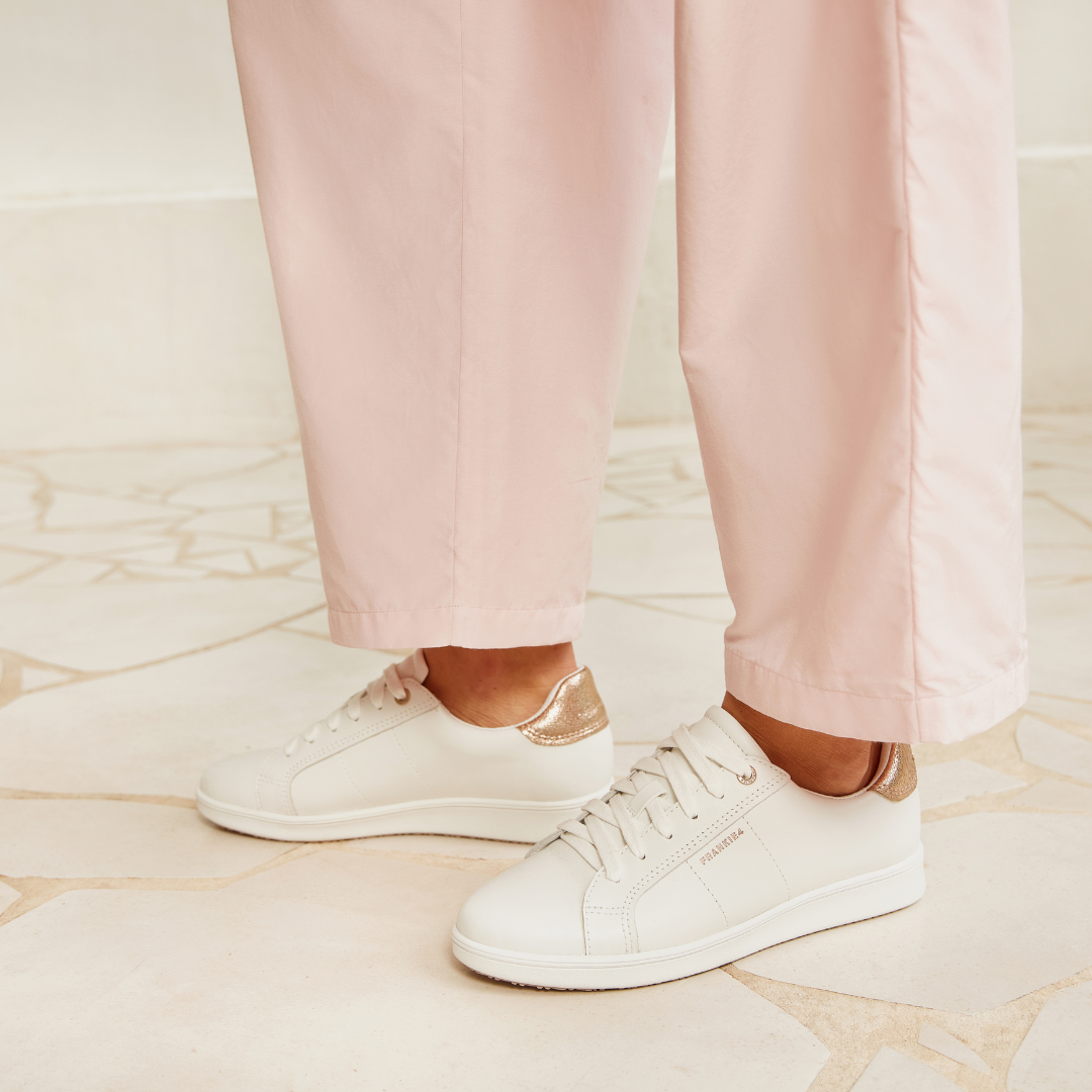 FRANKIE4 Jackie V - White/Rose Gold