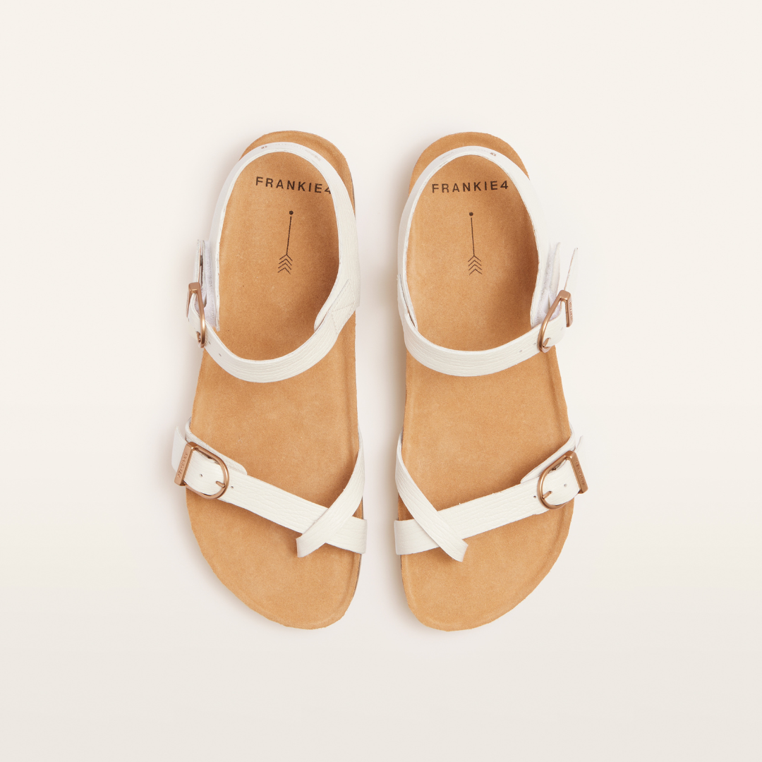 frankie4white sandals