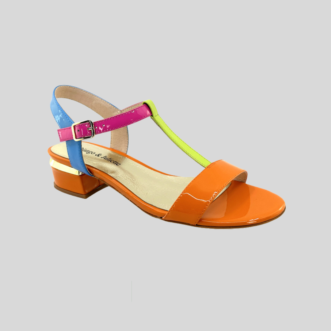 Multicolour taner django and juliette sandals