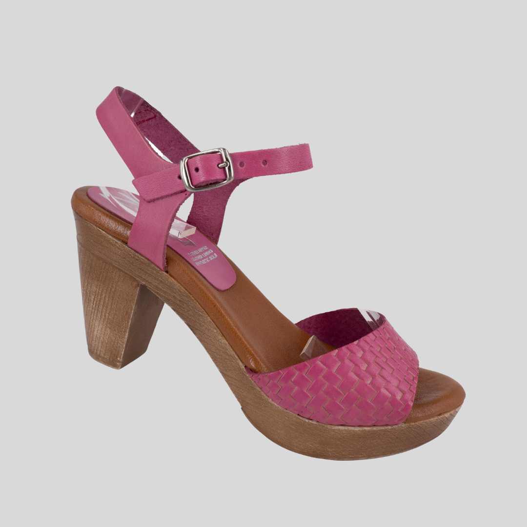 Hot pink heels by Zeta Shoes