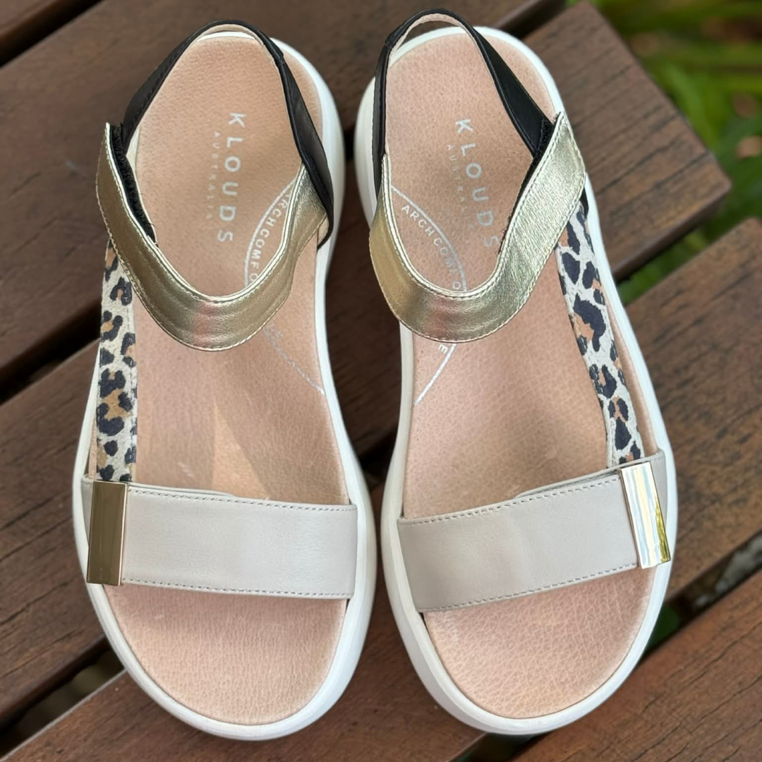 Klouds Ivory XW - Metallic Leopard
