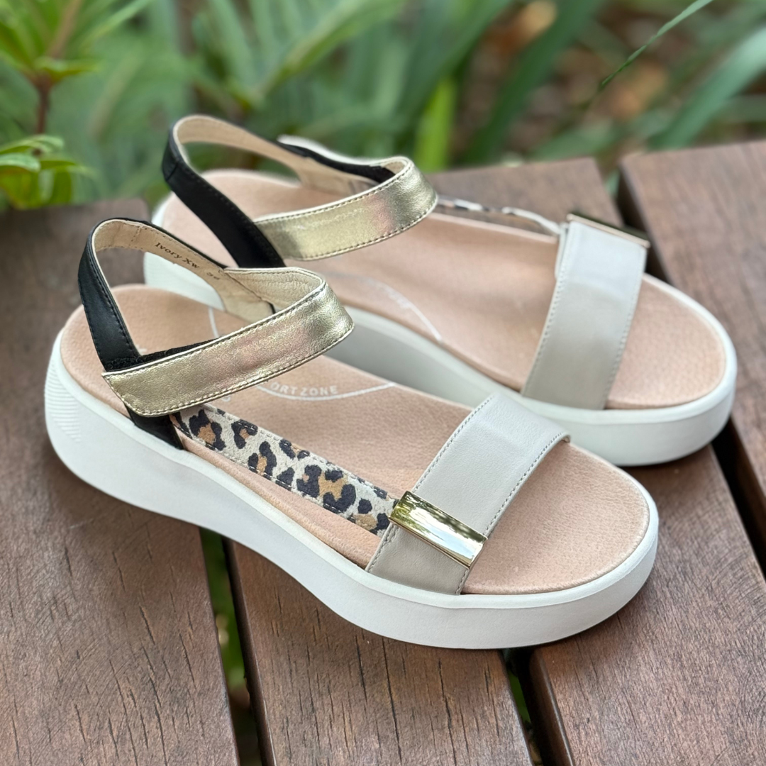 Klouds Ivory XW - Metallic Leopard