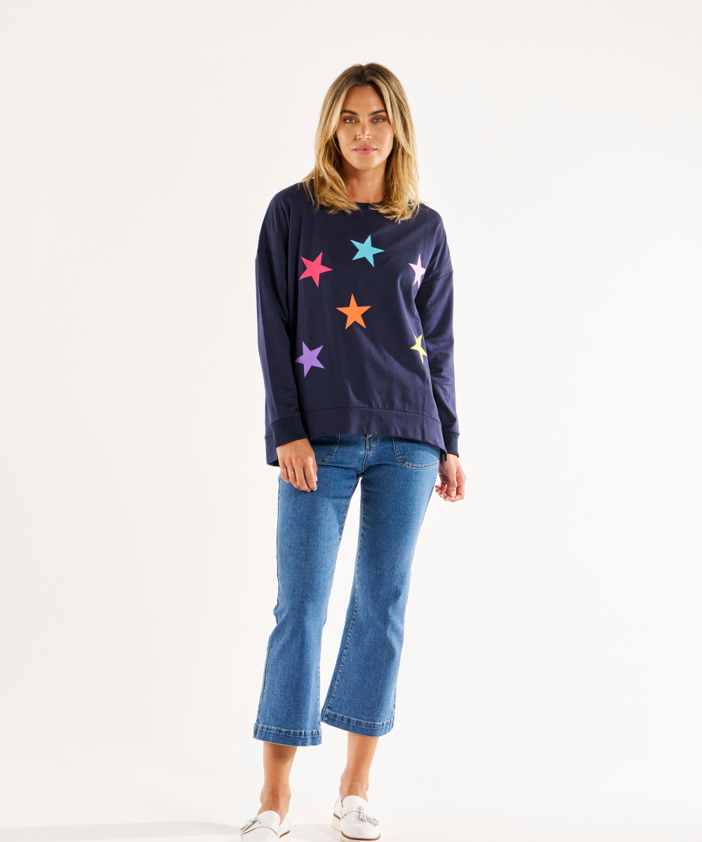 navy star jumper 