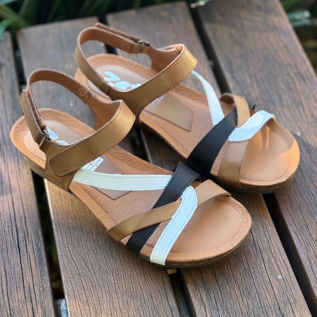 Zeta Ocean - White/Black/Avellana Natural