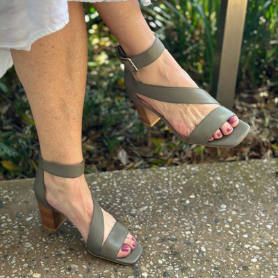 olive heels by django and juliette