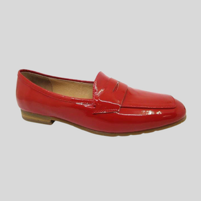 red patent shoes by top end