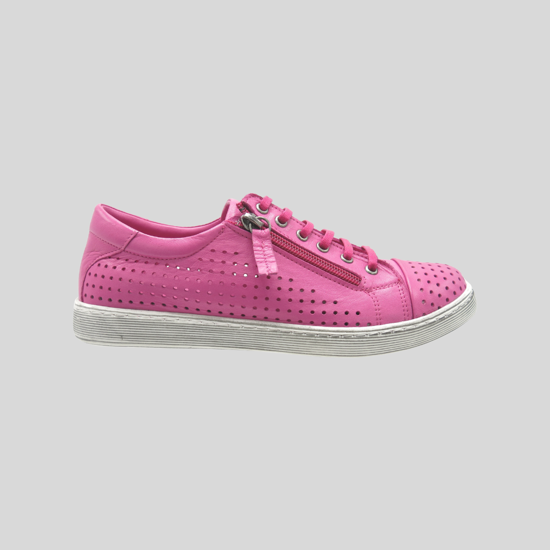 rilassare sneakers with lace and zip function