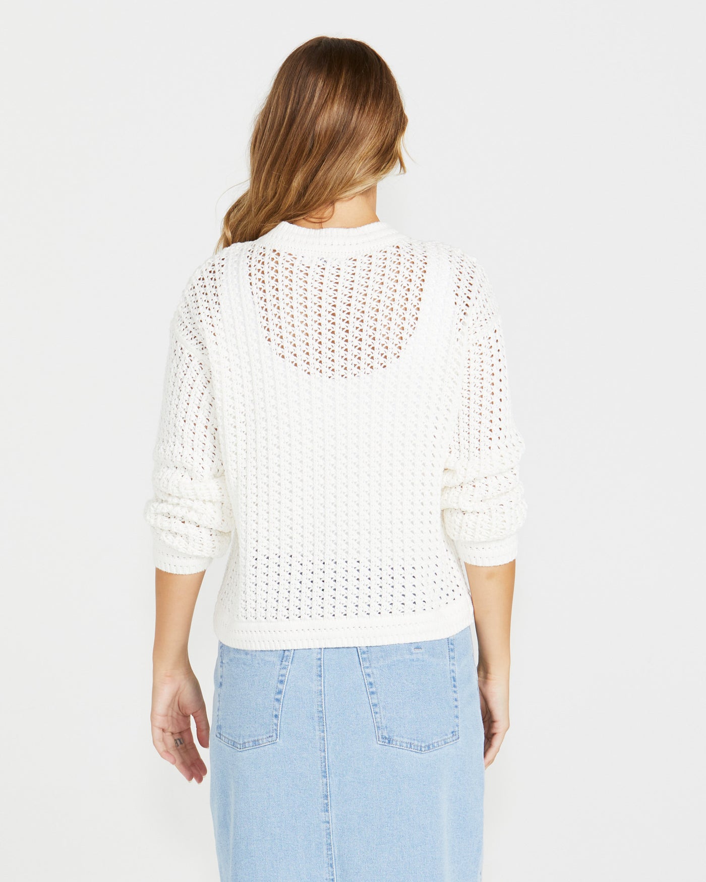 Sass Talullah Knit - White