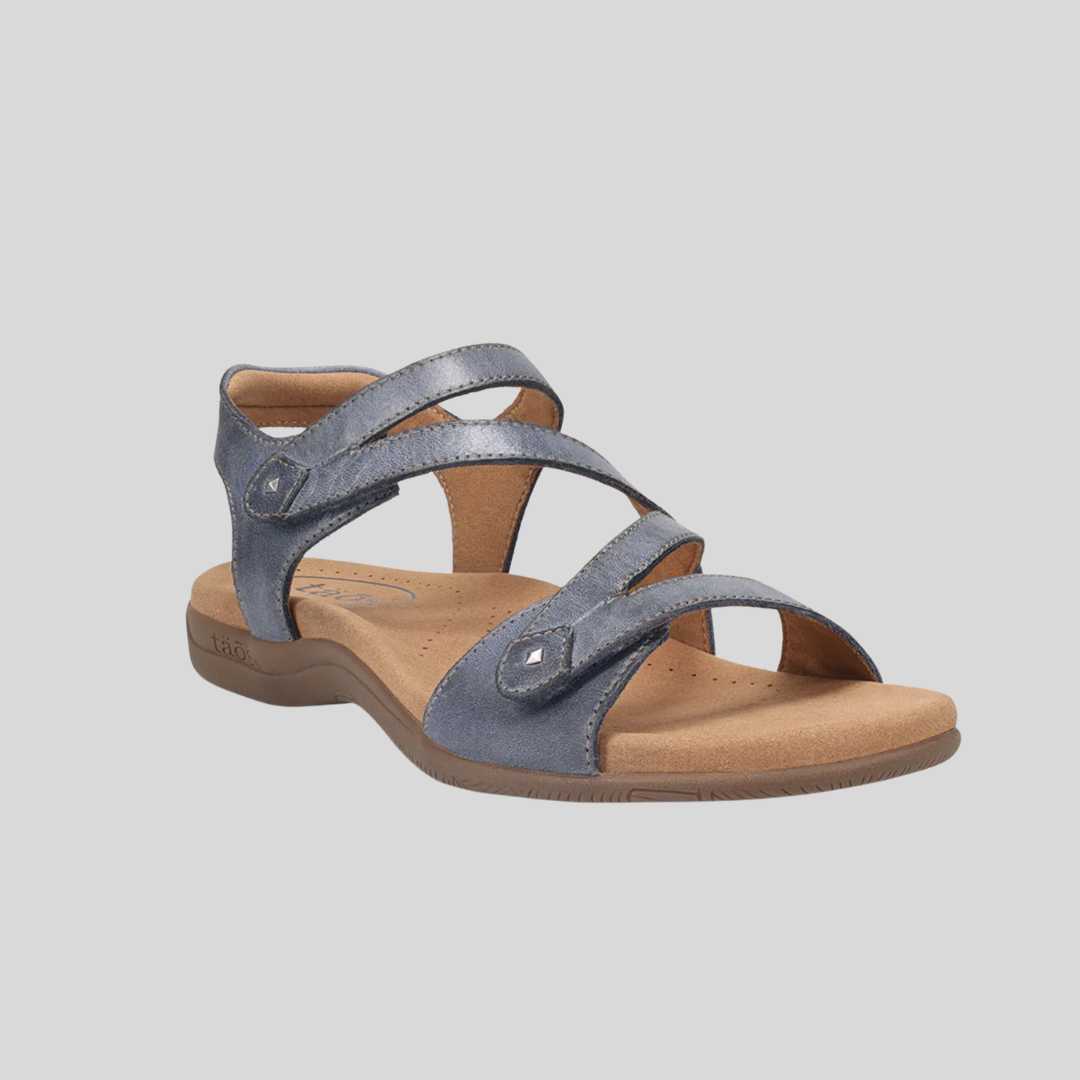 Taos shoes Dark Blue sandals with Adjustable straps