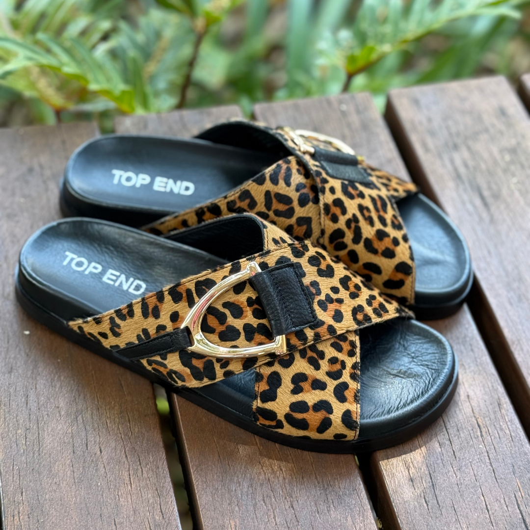 Top End Roule - Tan Leopard