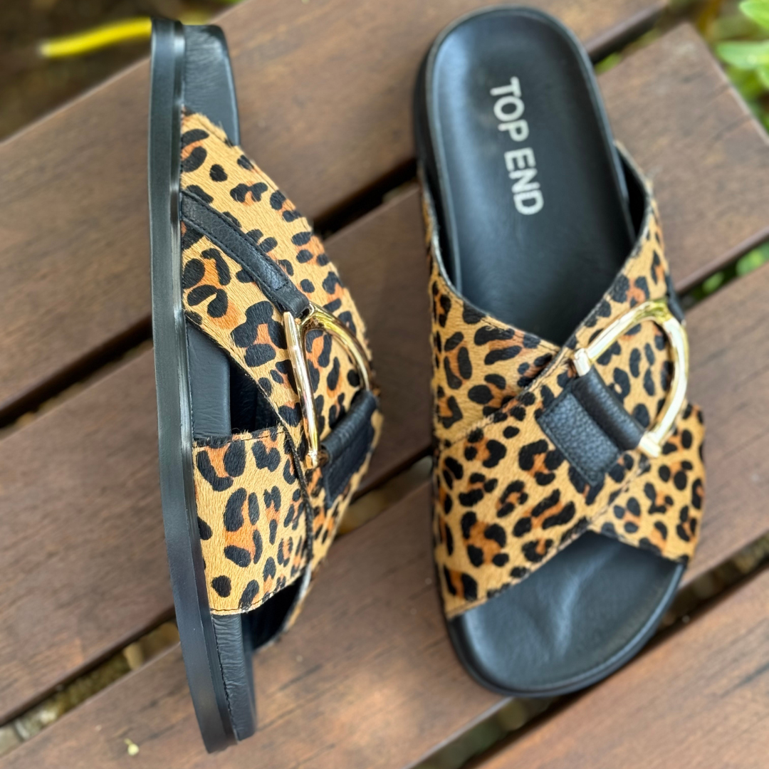 Top End Roule - Tan Leopard
