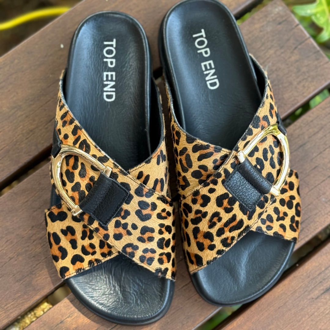 Top End Roule - Tan Leopard