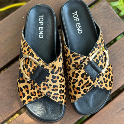 Top End Roule - Tan Leopard