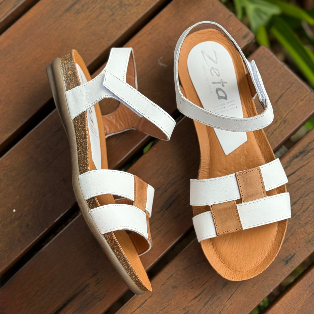 Zeta Rollo - White Beige