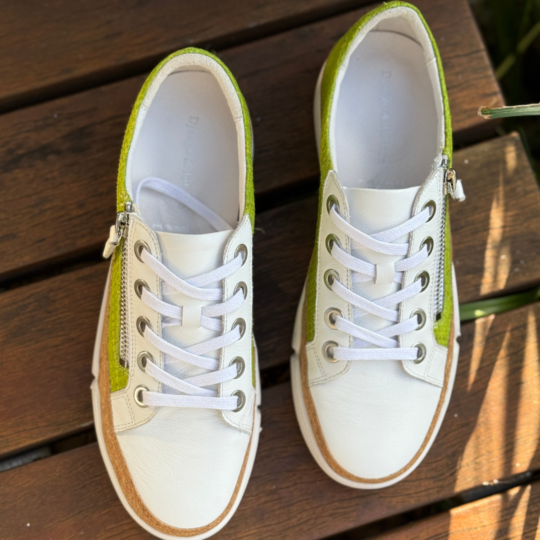 Django and Juliette Torry - White/Lime