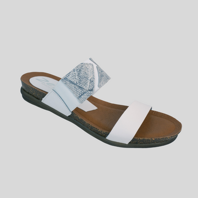 Zeta Resort - White/Mos Argento