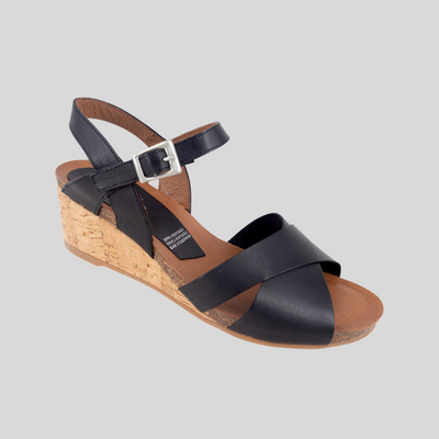 womens low wedges by Zeta Shoes