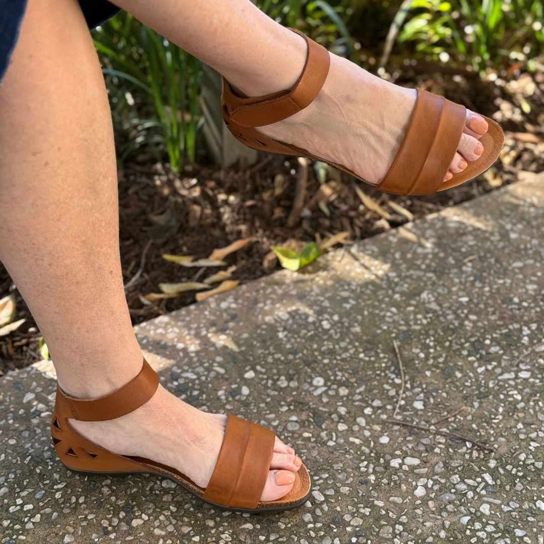 zeta shoes tan pailin sandals
