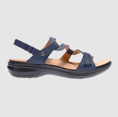 Orthotic Friendly Navy Blue sandal 