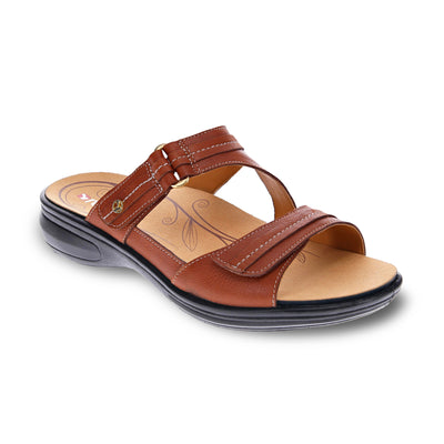 Revere shoes Rio Tan slide with arch support