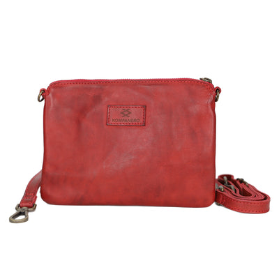 Red Leather Kompanero Bag