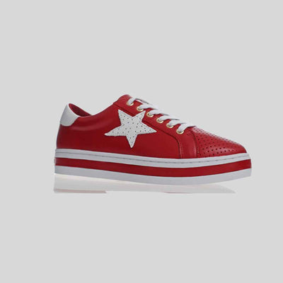 Rosso Red Womens Sneakers 