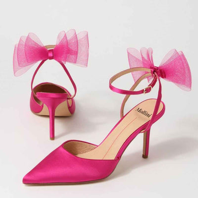 Hot Pink stiletto heels by Mollini Shoes