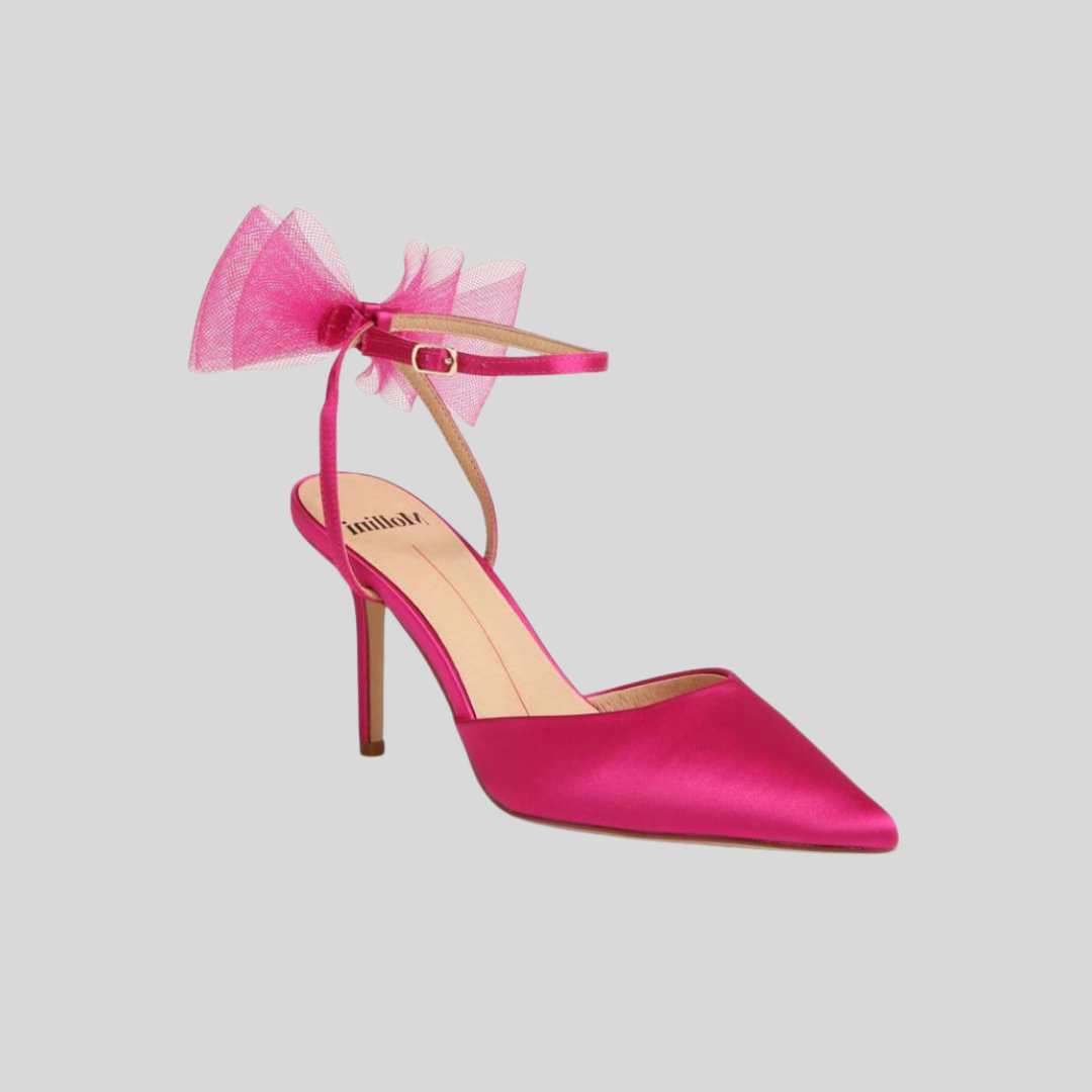 Hot Pink Fuschia Stiletto Heels