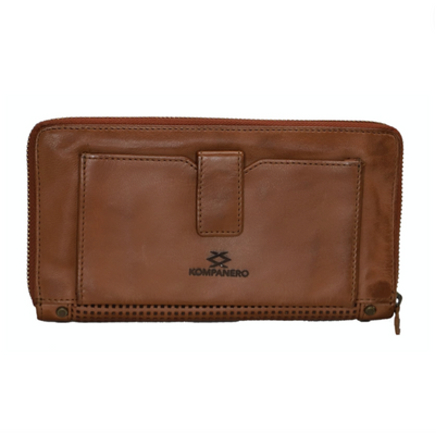 Women's Cognac Leather Wallet