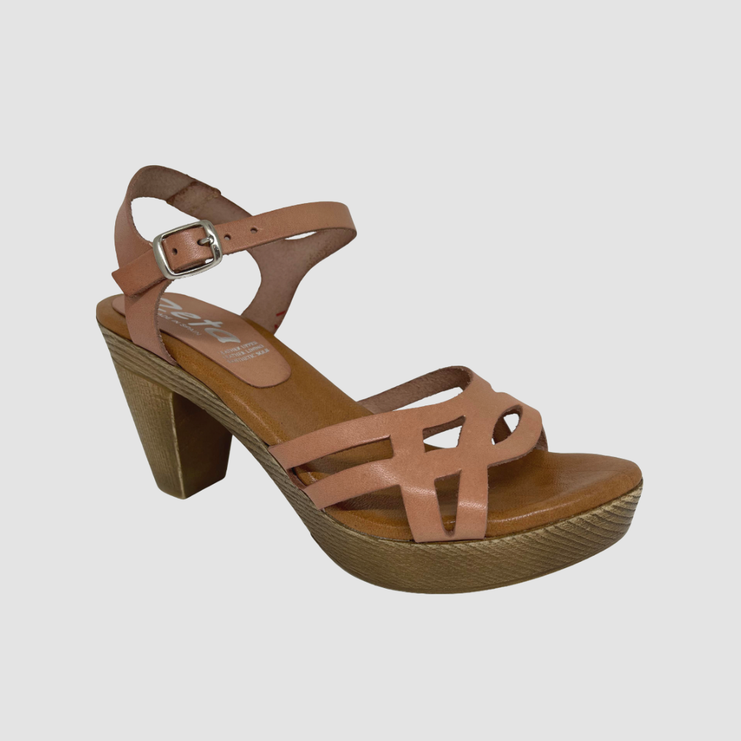 Women's comfort platform sole heel
